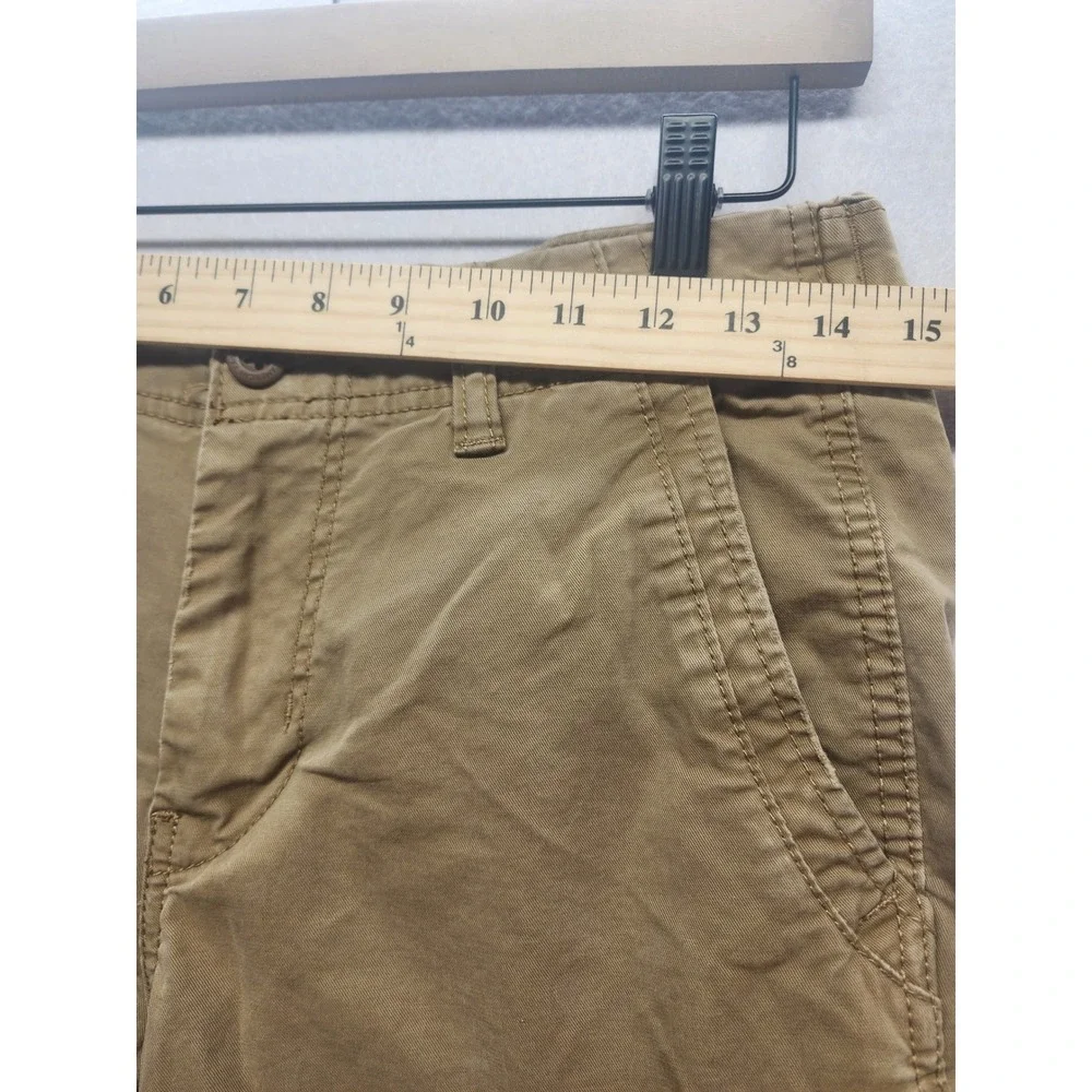 American Eagle Outfitters Mens Cargo Shorts Tan Classic Flex‎ Size 28 Y2k 00s